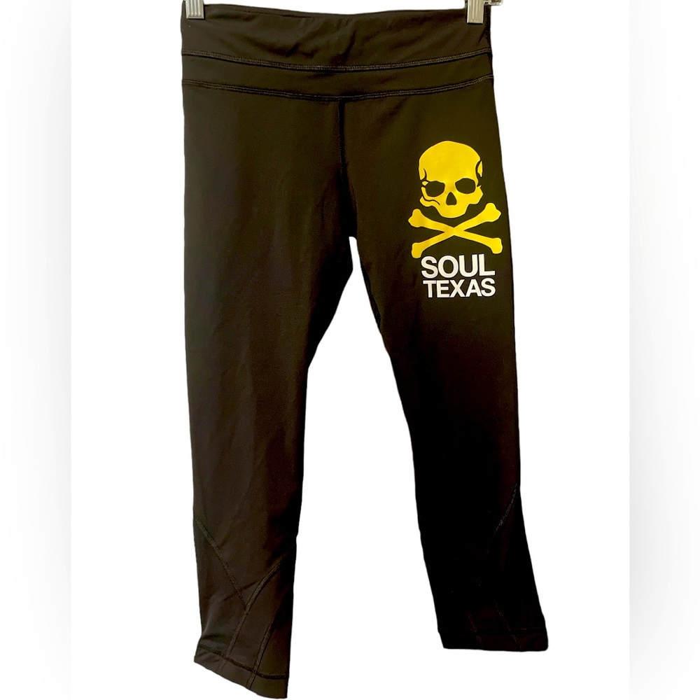 Lululemon X soulcycle capri and tank top
